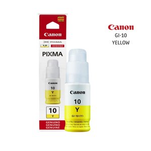 IMPRESION Y SUMINISTROS BOTELLAS DE TINTA CANON GI-10Y YELLOW